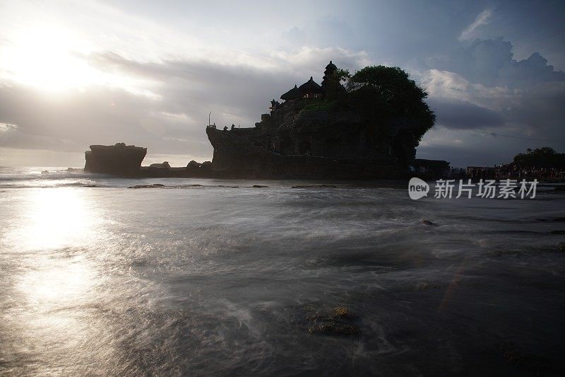 Tanah lot海滩景观